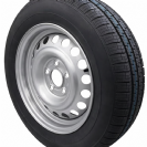 גלגל קומפלט לנגרר 185/14C