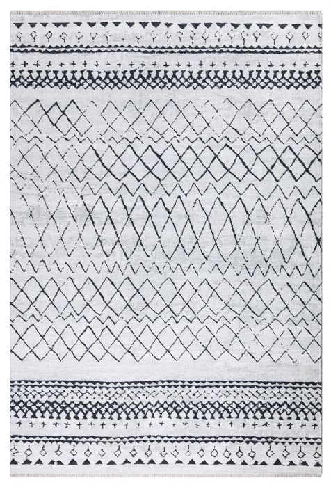 שטיח כותנה גיאומטרי דגם מוטו 1315