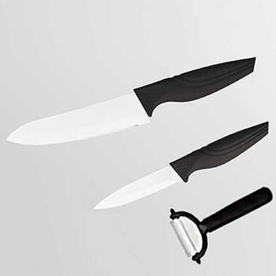 BZ-2985 - מארז 3 סכינים קרמיות