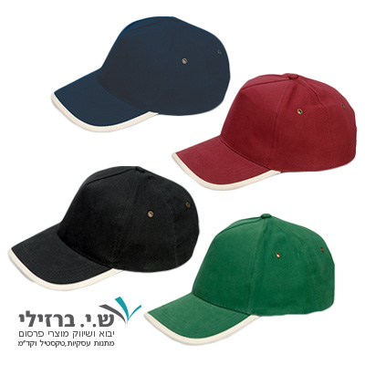 BK2130 - כובע מצחיה 5 פאנלים