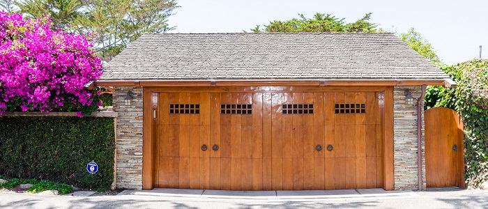 wooden garage door los angeles