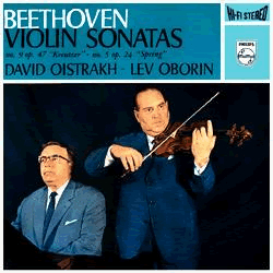 Beethoven Violin Sonatas Oistrakh Oborin