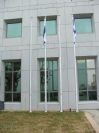 התקנת תרני אלומיניום 6 מטר בבית שטראוס בפתח תקווה