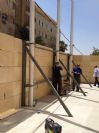 תרני אלומיניום התקנה בקונסוליה השבדית והגרמנית בירושלים