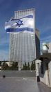 תורן אלומיניום 10 מטר על גג בניין
