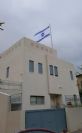 תורן פלדה קוני בגובה 6 מטר התקנה על גג בית בכפר האורנים