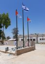 תורן פלדה קוני בגובה 6+8 מטר התקנה בבסיס פיקוד העורף באורים