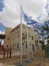 תורן אלומיניום קוני בגובה 5 מטר התקנה במטח אד טק ירוחם