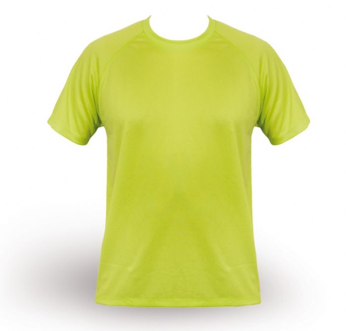 חולצת T מנדפת זיעה- ירוק בהיר