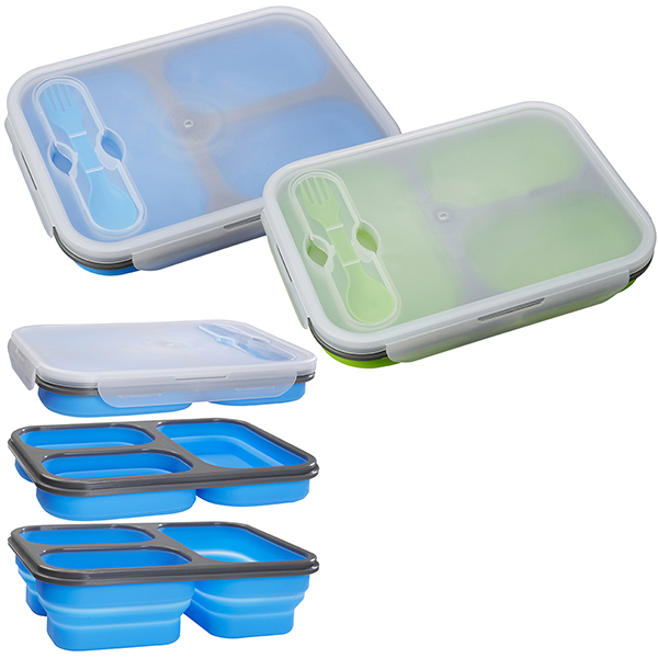 לאנץ בוקס מתקפל נפתחת ל-3 תאים 1.2 ליטר