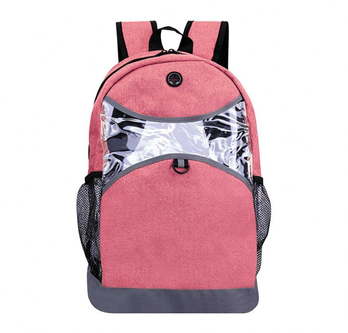 תיק גב חצי שקוף מעוצב עם תאים 23 ליטר