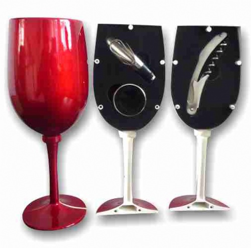סט פותחני יין בצורת כוס