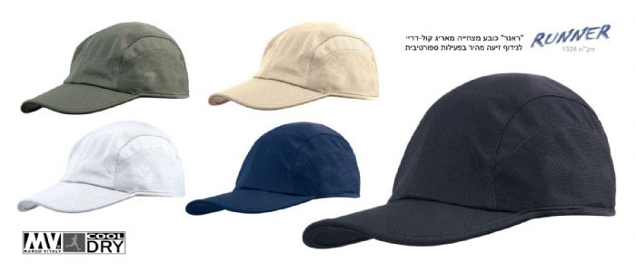 כובע ראנר 6 פאנלים דרייפיט