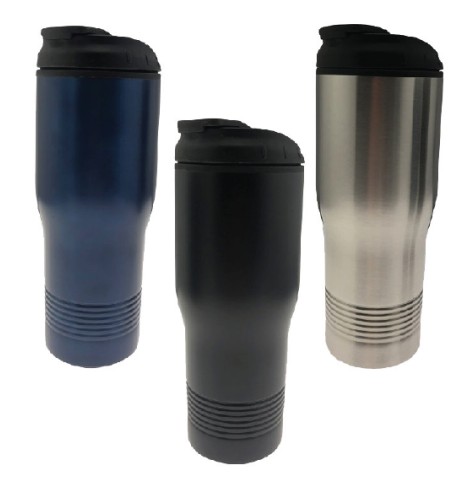 כוס תרמית נירוסטה מוברשת דופן כפולה 0.5 ליטר