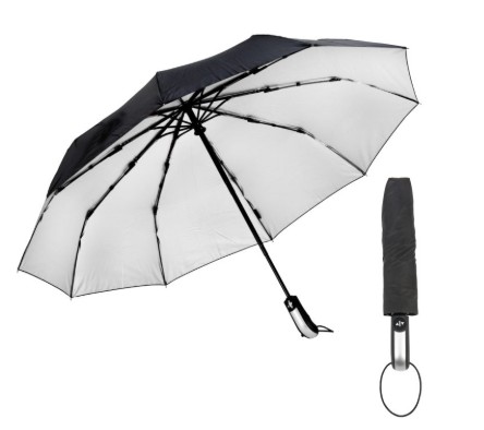 מטריה מתקפלת ל-3 חלקים בגודל 23″