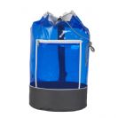 תיק קיטבג חוף BLUE כחול שקוף בקוטר 30 ס"מ