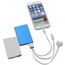 מטען לניידים power bank כרטיס אשראי אלומניום דק