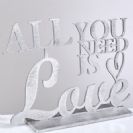 "All you Need" שלט אלומיניום אומנותי מעוצב