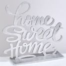"Home Sweet Home" שלט אלומיניום אומנותי מעוצב
