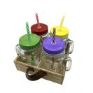 כוסות שייק צבעוניות