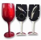 סט פותחני יין בצורת כוס