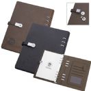 מחברת עסקים יוקרתית כריכה קשה A5 ודיסק און קי 8GB בסוגר מבית המותג GIVONY