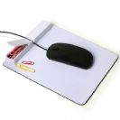 פד לעכבר עם מפצל USB למיתוג צבעוני