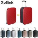 המזוודה המתקפלת הדקה ביותר בעולם עליה למטוס 21'' של מותג המזוודות החכמות Rollink