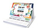 לוח שולחני משולב תכנון שבועי