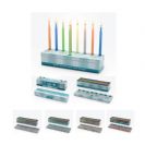 מארז מעוצב חנוכיה עם נרות