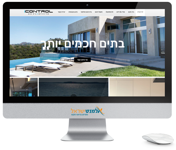 דוגמא לאתר בWIX 