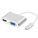 6051. وصلة من usb-c او vga الى hdmi