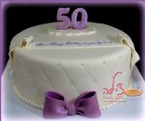 יום הולדת 50 לאמא עם עוגה יפה וטעימה