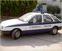 Police Ford Sierra 1986