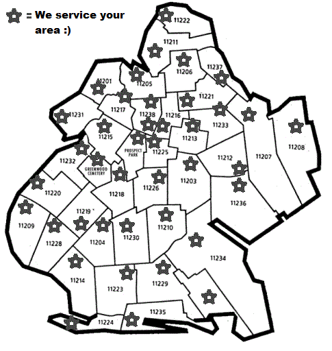 26 Brooklyn By Zip Code Map - Maps Online For You