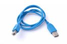 כבל USB כחול