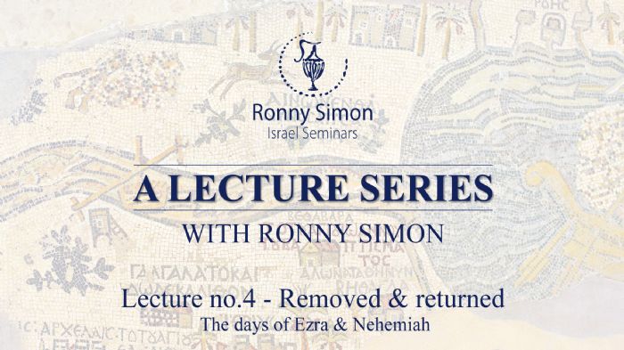 Video lecture no.4 - Removed & returned