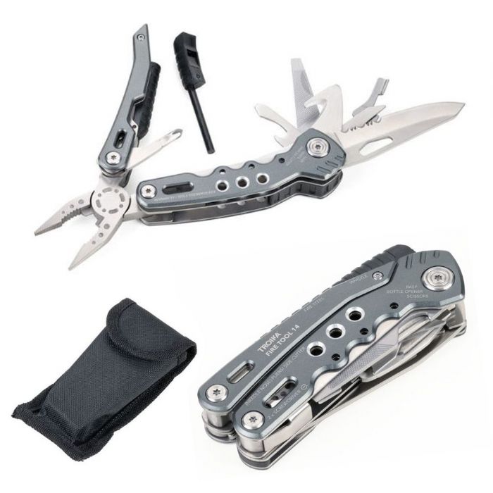 אולר רב תכליתי TROIKA FIRE TOOL 14
