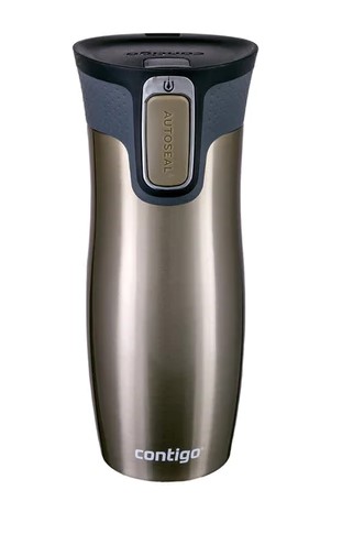 כוס West Loop כסוף פקק כחול 470 מ"ל