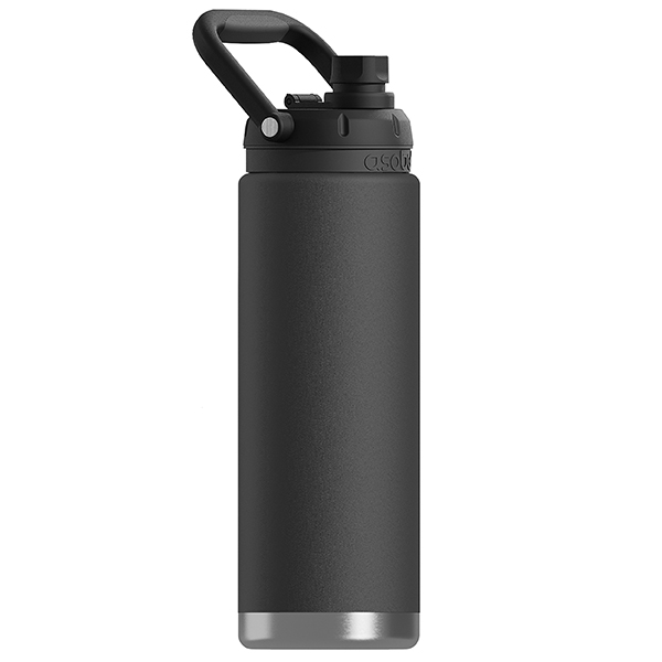 בקבוק תרמי ציפוי קרמי פנימי Puramic חם/קר 1.5 ליטר עם ידית אחיזה מבית ASOBU