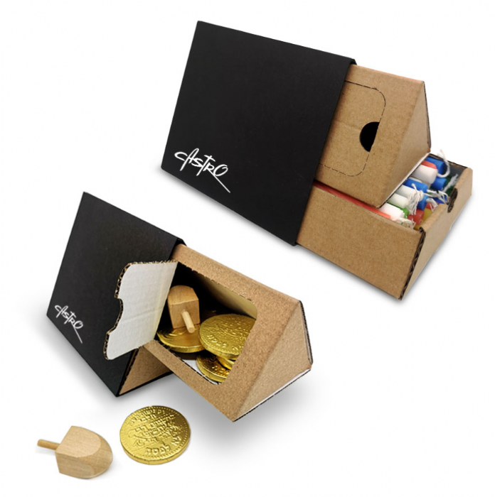 קופסת נרות משולשת