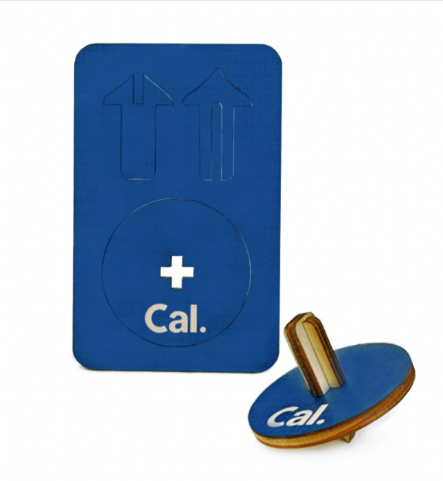 סביבון עץ עגול