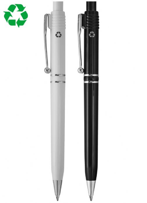 עט כדורי, עשוי 100% פלסטיק ממוחזר