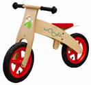 אופני עץ ללא פדלים- אופני שיווי משקל   פסען-  דגם A 09 צבע אדום