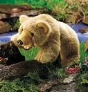 דב גריזלי  2138  grizzly bear puppet
