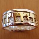 DRG6   Gold & Silver Ring