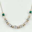 LE3G  Eilat Stone Name Necklace