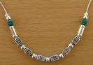LE3G  Eilat Stone Name Necklace