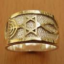 GR1 Gold & Silver Ring