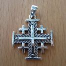 CS42 Silver Jerusalem Cross
